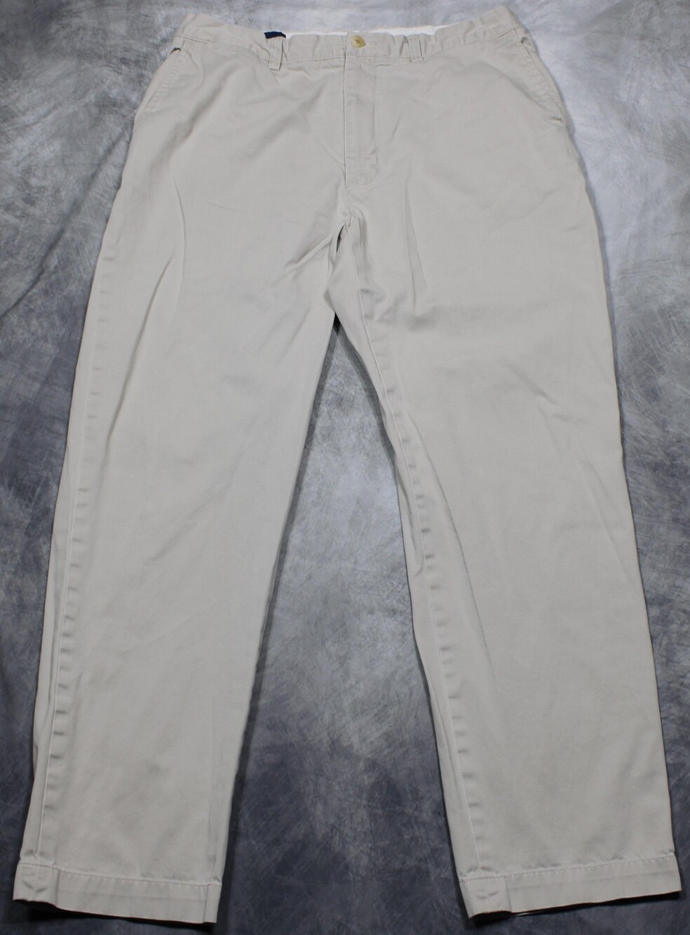 Polo Ralph Lauren Pants Mens 35x32 Beige Prospect Pant Cotton Chino Straight